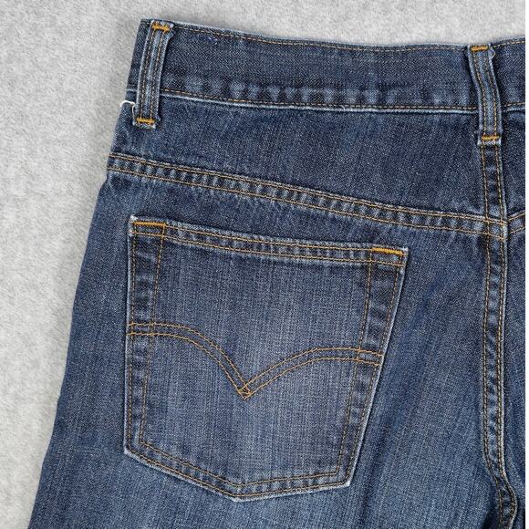 Levi's 577 Womens Jeans Lower Rise Loose Fit 12 MIS L=M 32x31 - Picture 6 of 15